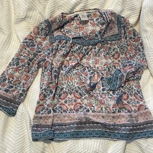 Beautiful floral blouse